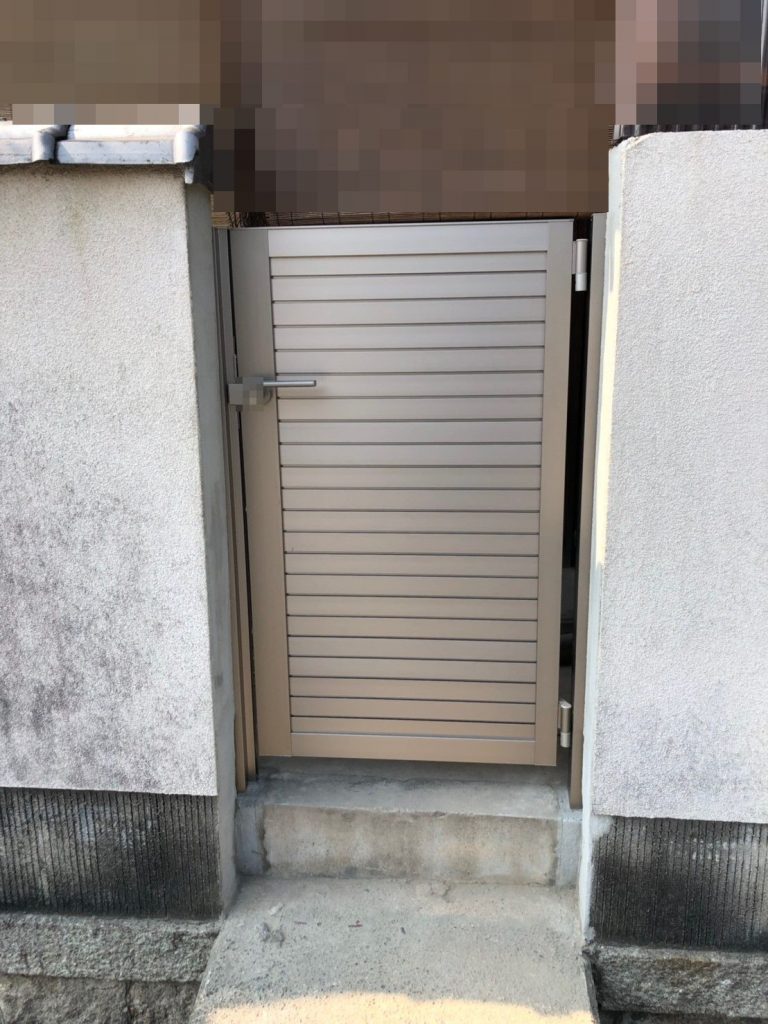 門扉交換工事